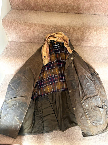 Barbour men brown waxed - brown,
