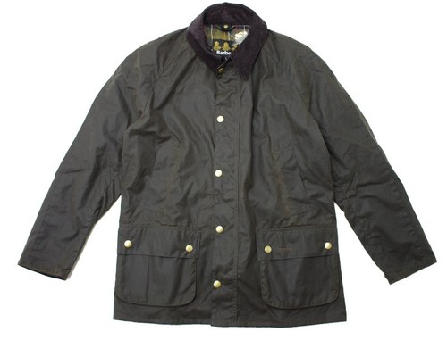 Barbour ashby waxed jacket - jacket, in