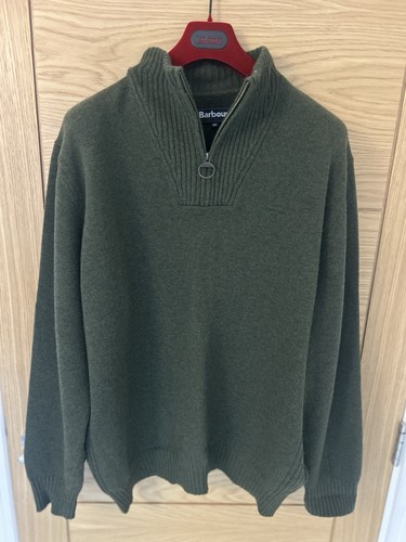 Barbour half zip knitted - half-zip,