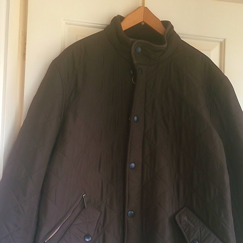 Barbour powell quilt brown - barbour,