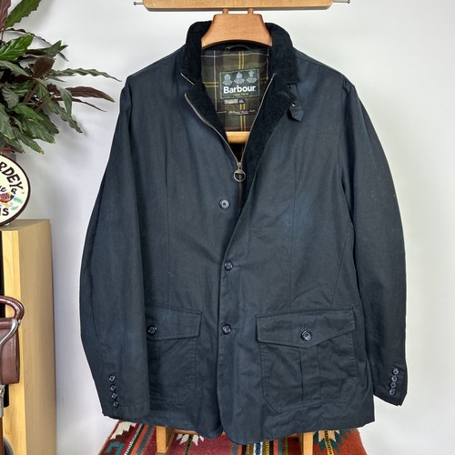 Barbour lutz wax jacket coat - wax,