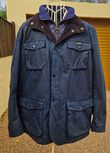 Barbour ogston waxed jacket - barbour,