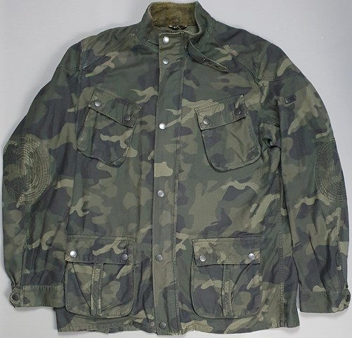 Barbour jacket mens 2xl camo - barbour,
