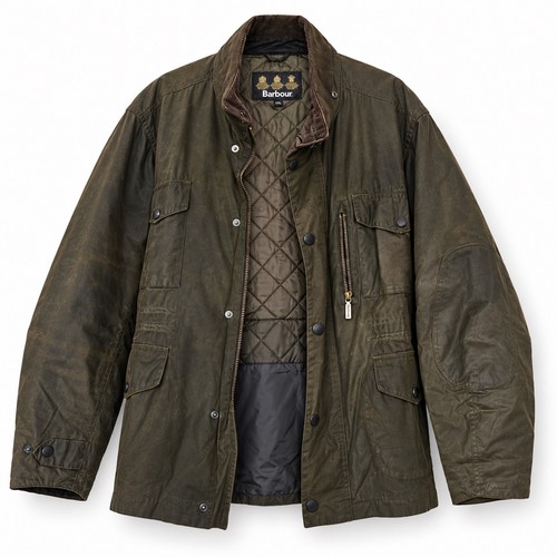 Barbour waxed cotton utility - barbour,