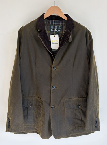 Barbour lutz wax jacket - barbour,